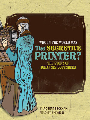 cover image of Who in the World Was the Secretive Printer?